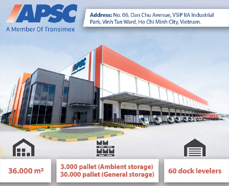 KHO APSC (TRANSIMEX) – KHÔNG CHỈ LƯU TRỮ, MÀ LÀ NỀN TẢNG CHO CHUỖI CUNG ỨNG