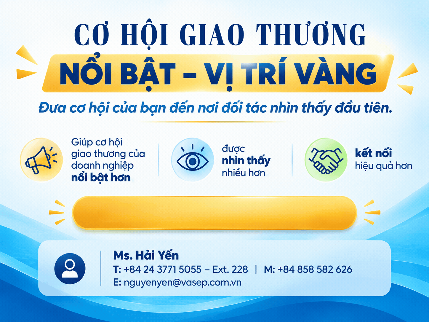 Cơ hội giao thương nổi bật